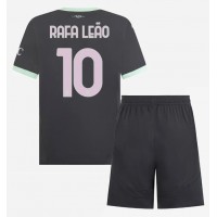 AC Milan Rafael Leao #10 Rezervni Dres za djecu 2024-25 Kratak Rukav (+ Kratke hlače)